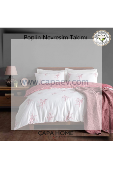 Çapa Home Poplin Nevresim Takımı %100 pamuk